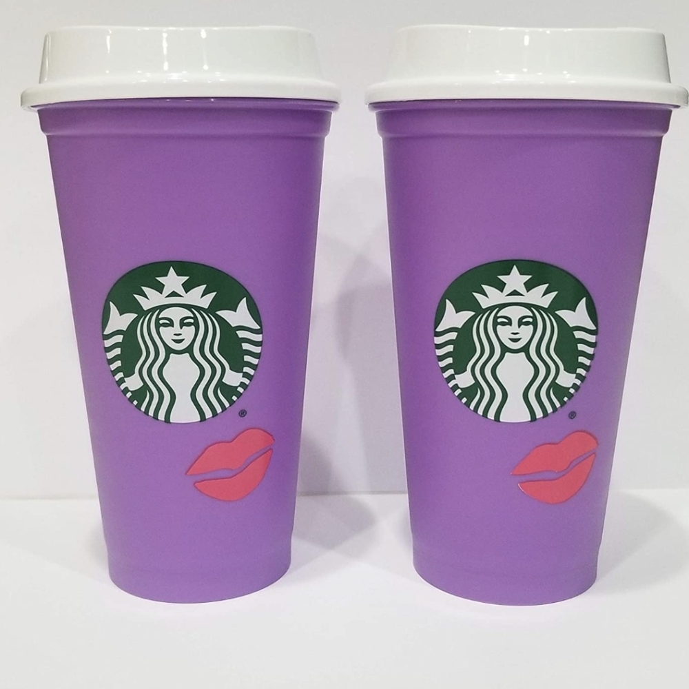 2021 Starbucks limited edition valentine changing color cup.